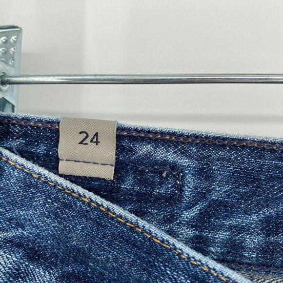 Citizens of Humanity Liya Classic Fit Jeans Size 24 High Rise Cotton Denim Blue - Picture 6 of 12